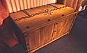 Chest with Celtic design