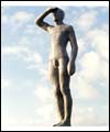 Anthony Gormley sculpture