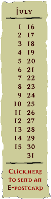 July calendar
