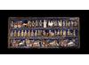 The ‘war’ side of the Standard or Ur shows the king as a warrior. © Trustees of the British Museum The ‘war’ side of the Standard or Ur shows the king as a warrior. © Trustees of the British Museum