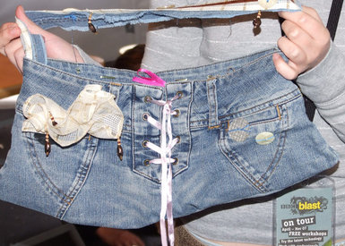 Denim bag