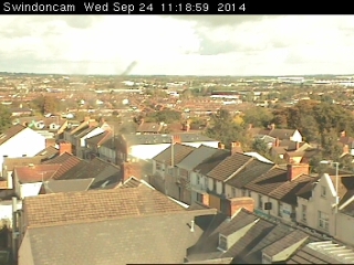 View from Swindon Old Town