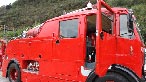 Side view of fire engine