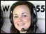 Lucie Plant commentating