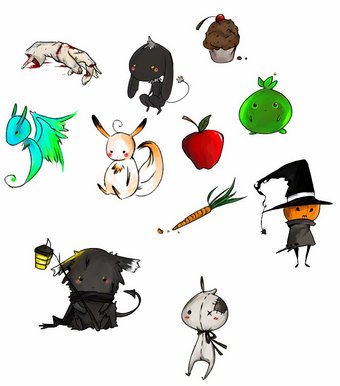 Creature doodles