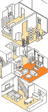 click on a room