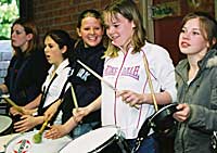 Djembe drummers