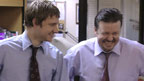 Tim and David laughing