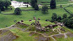 Castell Dina Brân, by P Lewis