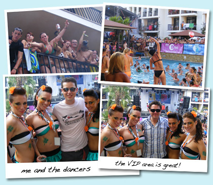 Me and the dancers