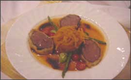 Posh meal