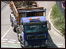 Construction lorry on 2012 site