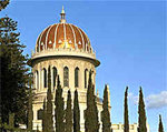 Splendid domed building surrounded by gardens