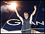 Loick Peyron crossing the finishing line