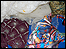 Materials from Oxfam storehouse