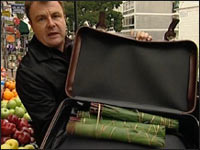 Reporter with Khat