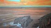 Sunset rocks...