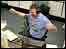 Jules Bellerby broadcasting on BBC Radio York