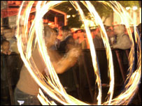 Fire poi