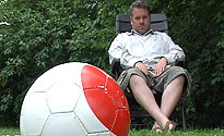 Chris Moyles in the video