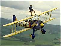 Plane stunt