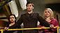 The Doctor, Rose and Danny.