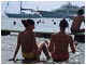 Watching the boats