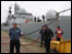 Man with HMS Southampton