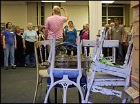Chorus rehearsals 