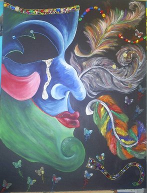 Mardi Gras mask