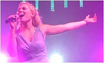Natasha Bedingfield on stage