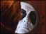 Man in ghost make up for the ghost walk in Worcester