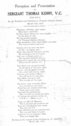 Contemporary Poem to Thomas kenny VC Contemporary Poem to Thomas kenny VC