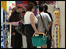 Shoppers in London