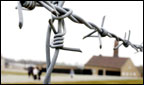 The crematorium at the former Nazi concentration camp Buchenwald, Germany