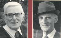 Gruffudd Parry a Richard Huws