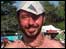 man in paper hat