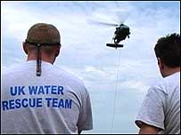 Helicopter training