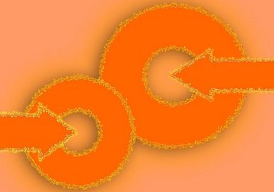 Organge circles