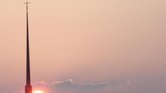 Sunset of crucifixion...