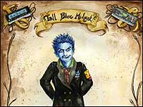 Tall Blue Midget