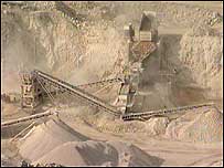 Quarry in Hungary