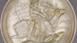 Silver plate showing Shapur II