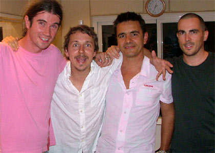 Gilles Peterson - second from left