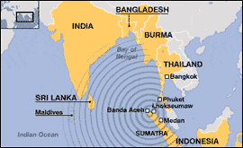 Map of the area