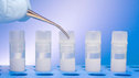 Stem cells being cloned in a laboratory