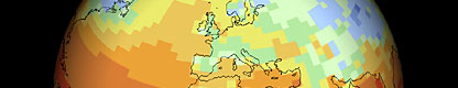 Climate change model