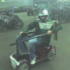 Jousting on the scooter