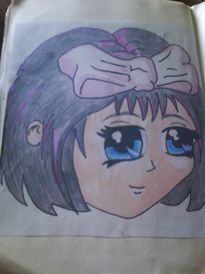 Little manga girl