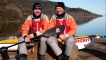 Fred, Dougie and the kayak.